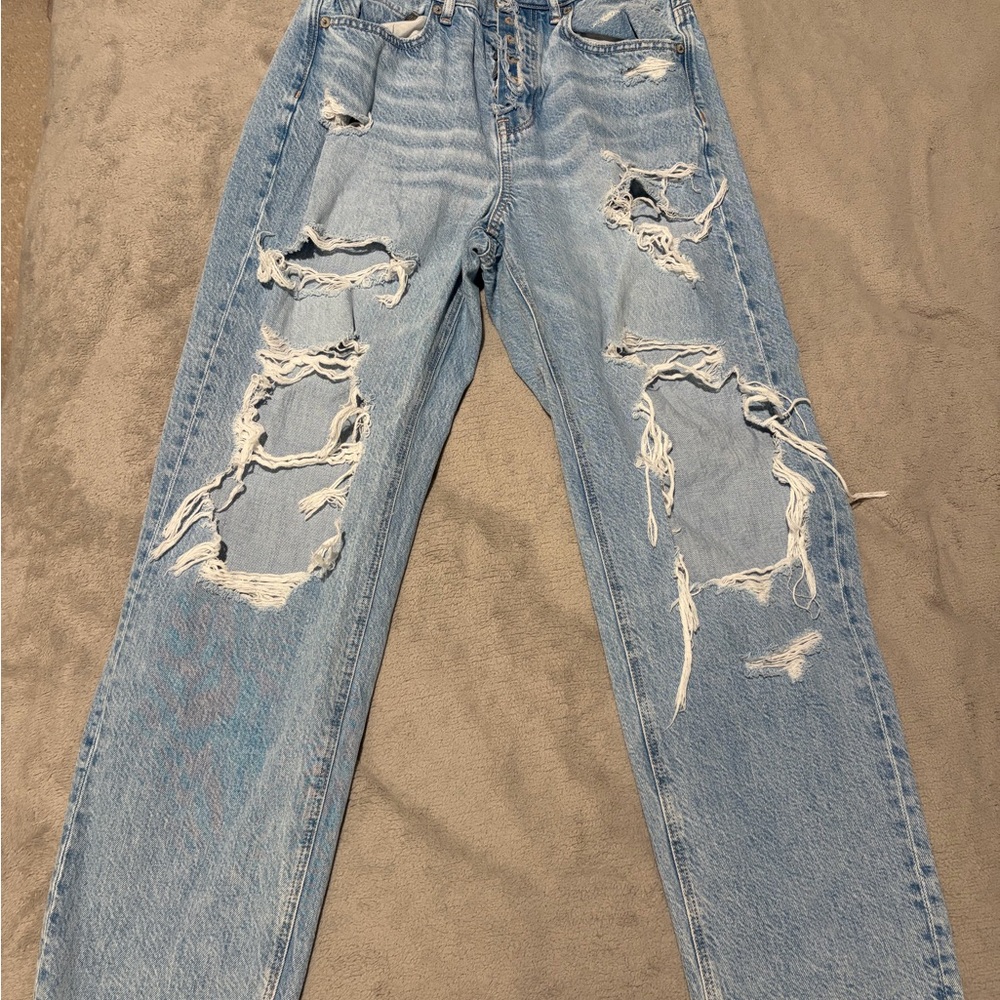 American Eagle Outfitters Light Blue Denim